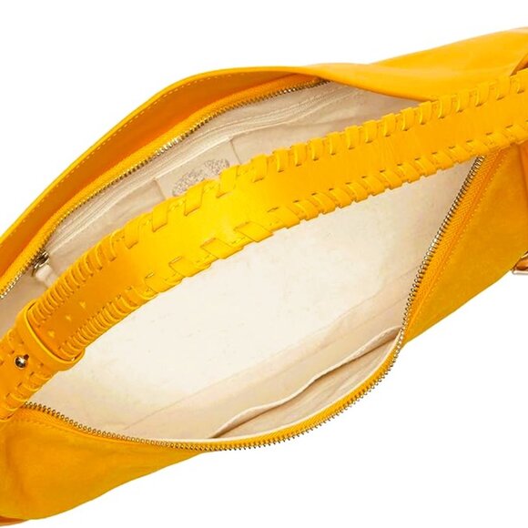 Vince Camuto Mango Leather & Suede Satchel – Brand New with Tags - Picture 6 of 6